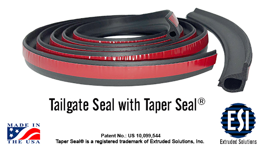 Tailgate Seal with Taper Seal®